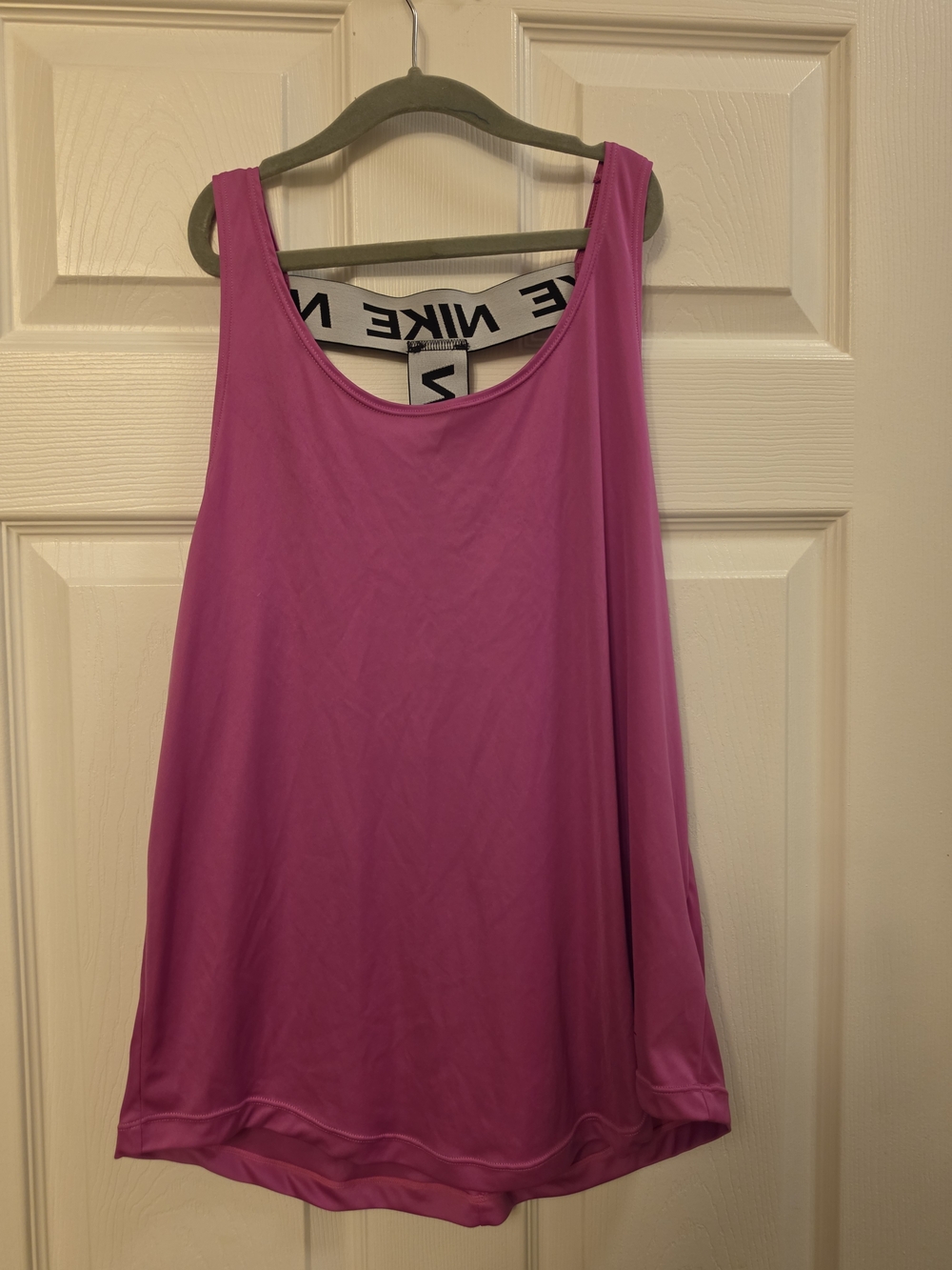 Nike Dri-fit Razorback Workout Tank Magenta Size Medium